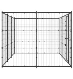 Chenil extérieur Acier 7,26 m²