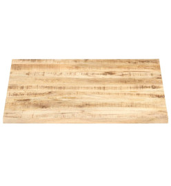 Dessus de table Bois de manguier solide 25-27 mm 60x60 cm