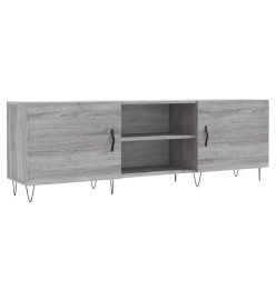 Meuble TV sonoma gris 150x30x50 cm bois d'ingénierie