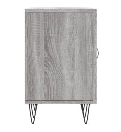 Meuble TV sonoma gris 150x30x50 cm bois d'ingénierie