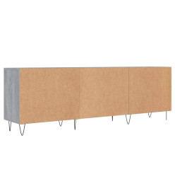 Meuble TV sonoma gris 150x30x50 cm bois d'ingénierie