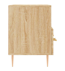 Meuble TV Chêne sonoma 80x36x50 cm Bois d'ingénierie