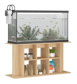 Support d'aquarium chêne sonoma 120x40x60cm bois d'ingénierie