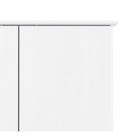 Garde-robe ALTA blanc 90x55x170 cm bois massif de pin
