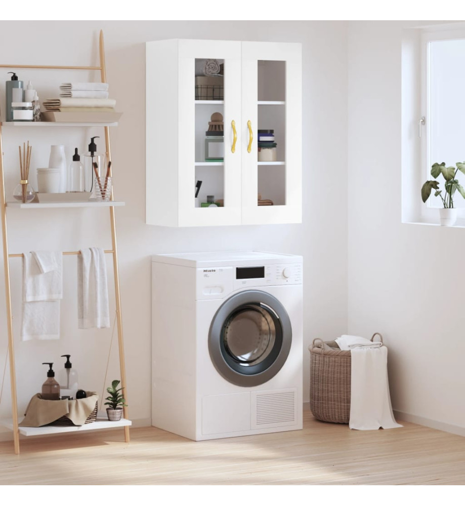 Armoire murale blanc 69,5x34x90 cm Armoire murale blanc 69,5x34x90 cm