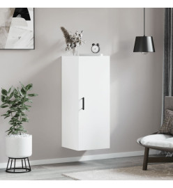 Armoire murale blanc 34,5x34x90 cm