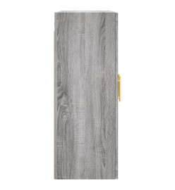 Armoire murale sonoma gris 69,5x34x90 cm
