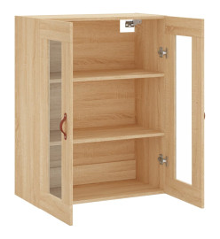 Armoire murale chêne sonoma 69,5x34x90 cm