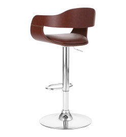 Tabouret de bar Marron Similicuir