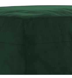 Banc Vert foncé 70x35x41 cm Velours