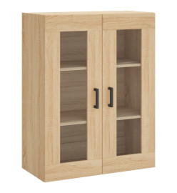 Armoires murales 2 pcs chêne sonoma bois d'ingénierie