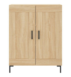 Buffet haut Chêne sonoma 69,5x34x180 cm Bois d'ingénierie