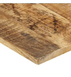 Dessus de table bois de manguier solide 15-16 mm 140x60 cm