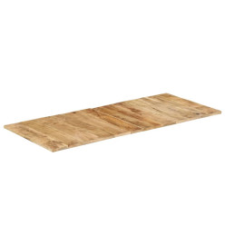 Dessus de table bois de manguier solide 15-16 mm 140x60 cm