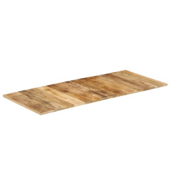 Dessus de table bois de manguier solide 15-16 mm 140x60 cm