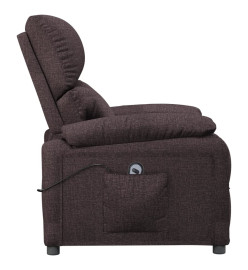 Fauteuil Marron foncé Tissu