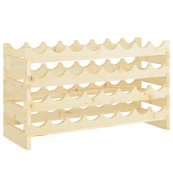 Casier à vin 83x29x46 cm Bois de pin massif