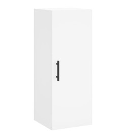 Armoire murale blanc 34,5x34x90 cm