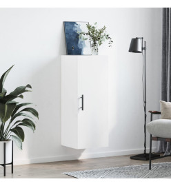 Armoire murale blanc 34,5x34x90 cm