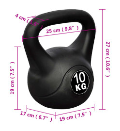 Kettlebell de 10 kg