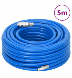 Tuyau d'air bleu 0,7" 5 m PVC