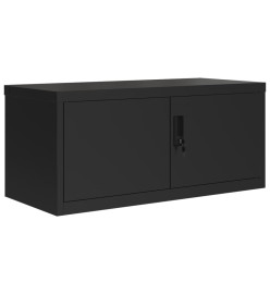 Classeur noir 90x40x130 cm acier