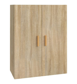 Armoire murale suspendue Chêne sonoma 69,5x34x90 cm