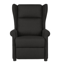 Fauteuil inclinable Noir Tissu