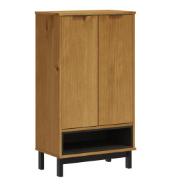 Armoire à chaussures FLAM 59,5x35x107 cm bois massif de pin