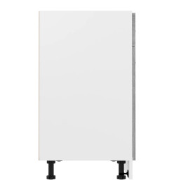 Armoire de plancher à tiroir Sonoma gris 80x46x81,5 cm