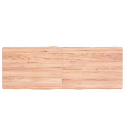 Dessus de table bois chêne massif traité bordure assortie