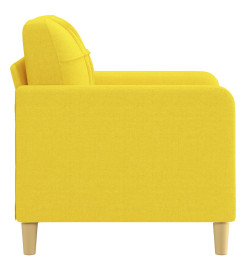 Fauteuil Jaune clair 60 cm Tissu