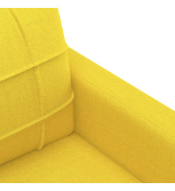 Fauteuil Jaune clair 60 cm Tissu