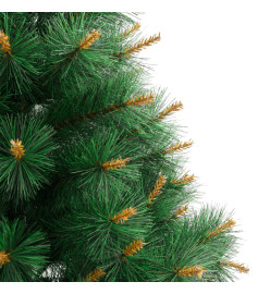 Sapin de Noël artificiel à charnières avec support 210 cm