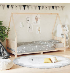 Cadre de lit pour enfants 80x200 cm bois de pin massif