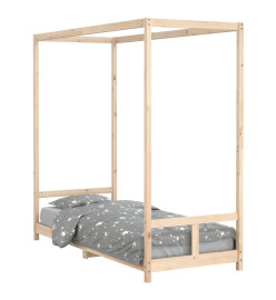 Cadre de lit pour enfants 80x200 cm bois de pin massif