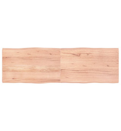 Dessus de table bois chêne massif traité bordure assortie