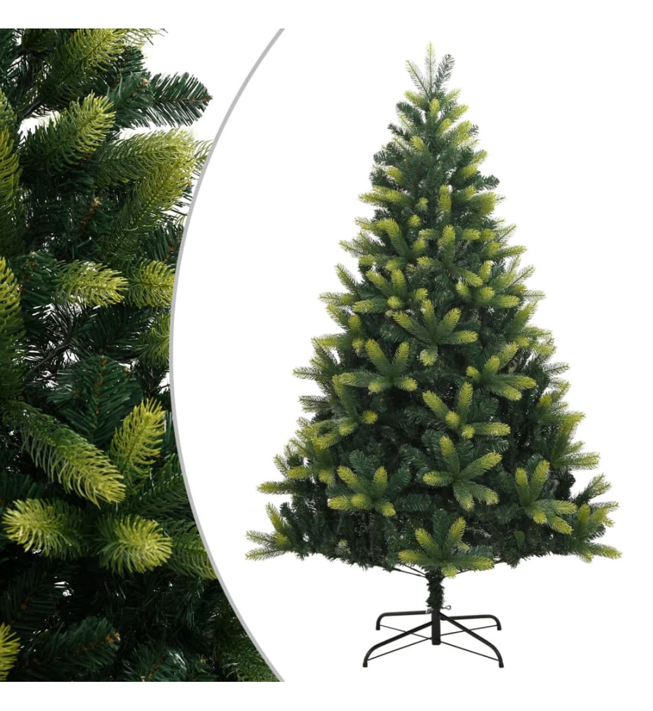 Sapin de Noël artificiel à charnières avec support 240 cm