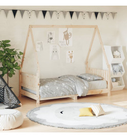 Cadre de lit pour enfant 80x160 cm bois de pin massif