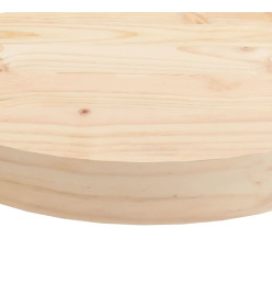 Dessus de table rond Ø70x3 cm bois de pin massif