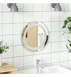 Miroir de salle de bain à LED 30 cm rond