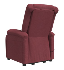 Fauteuil de massage Rouge bordeaux Tissu