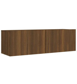 Ensemble de meubles TV 8 pcs Chêne marron Bois d'ingénierie