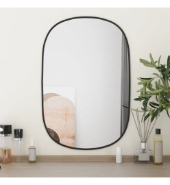 Miroir mural Noir 60x40 cm