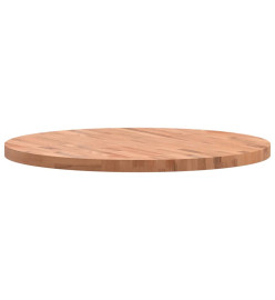 Dessus de table Ø90x4 cm rond bois massif de hêtre