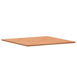 Dessus de table 80x80x1,5 cm carré bois massif de hêtre