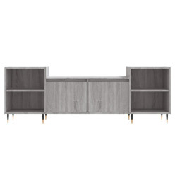 Meuble TV Sonoma gris 160x35x55 cm Bois d'ingénierie