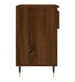 Armoire à chaussures Chêne marron 70x36x60 cm Bois d'ingénierie