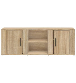 Meuble TV Chêne sonoma 100x31,5x35 cm Bois d'ingénierie