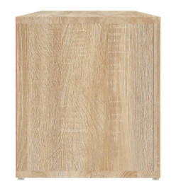 Meuble TV Chêne sonoma 100x31,5x35 cm Bois d'ingénierie